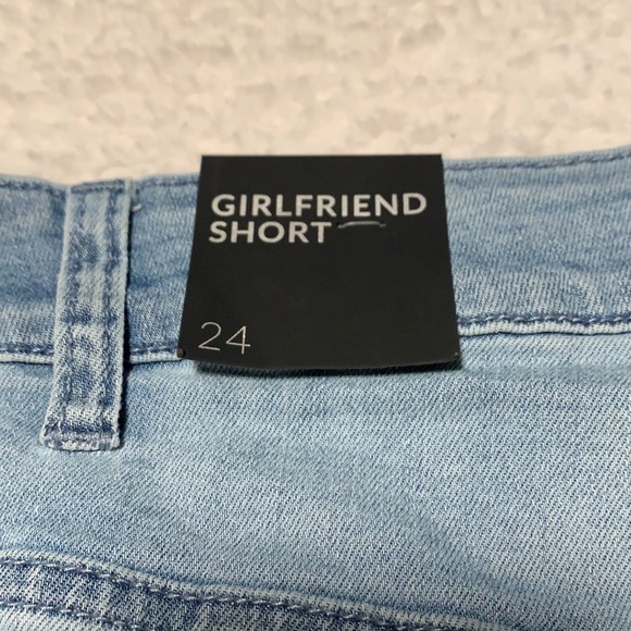 Lane Bryant Denim Girlfriend Shorts, Very Stretchy, NWT’s, Size 24 - Picture 6 of 10
